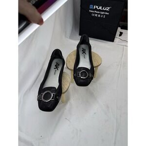 ANNE KLEIN WOMENS CLASSIC BLACK PUMPS SIZE 11